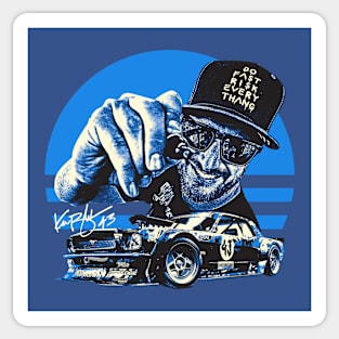 Ken Block blue Sticker